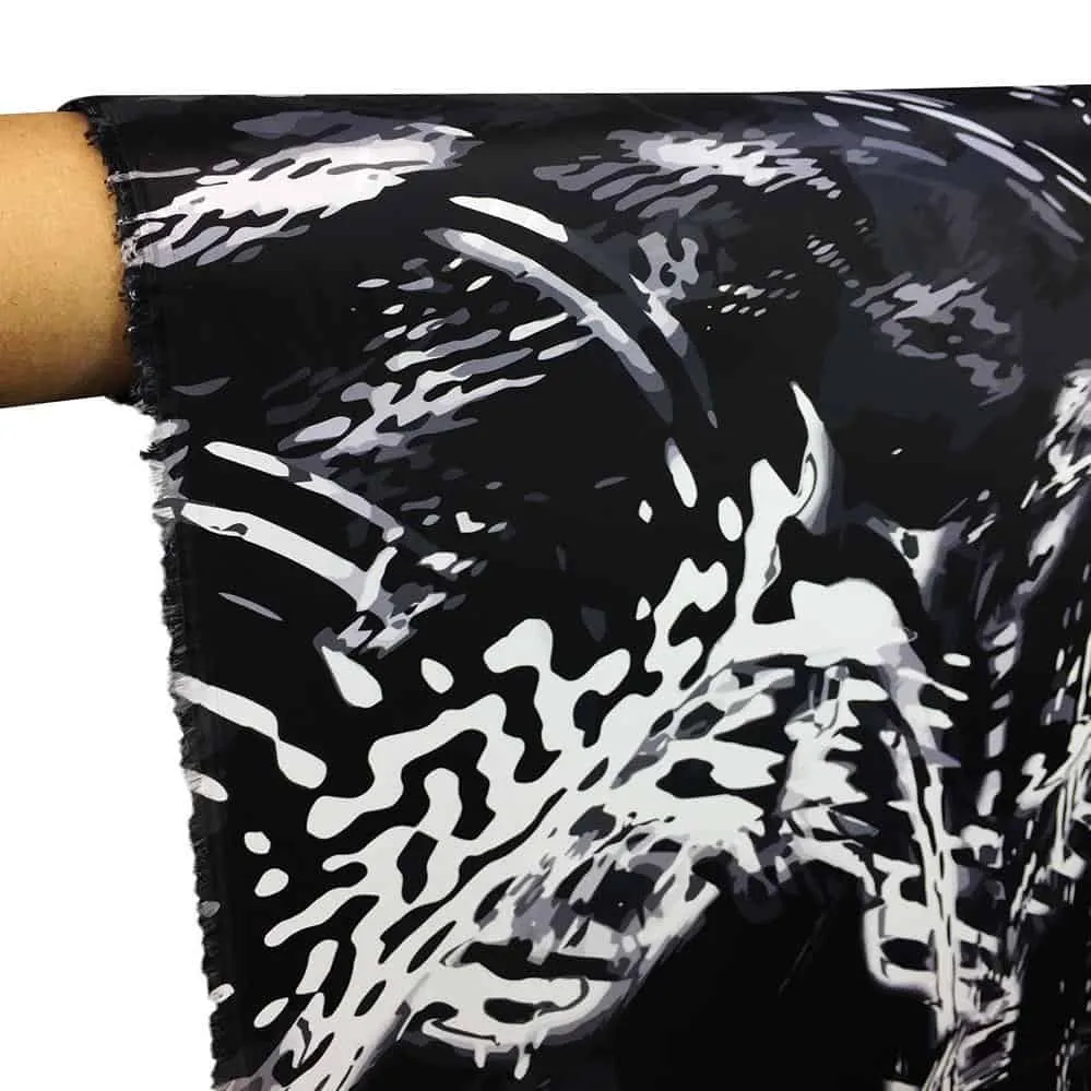1.1 oz Ripstop Polyester Calendered - RELV Camo