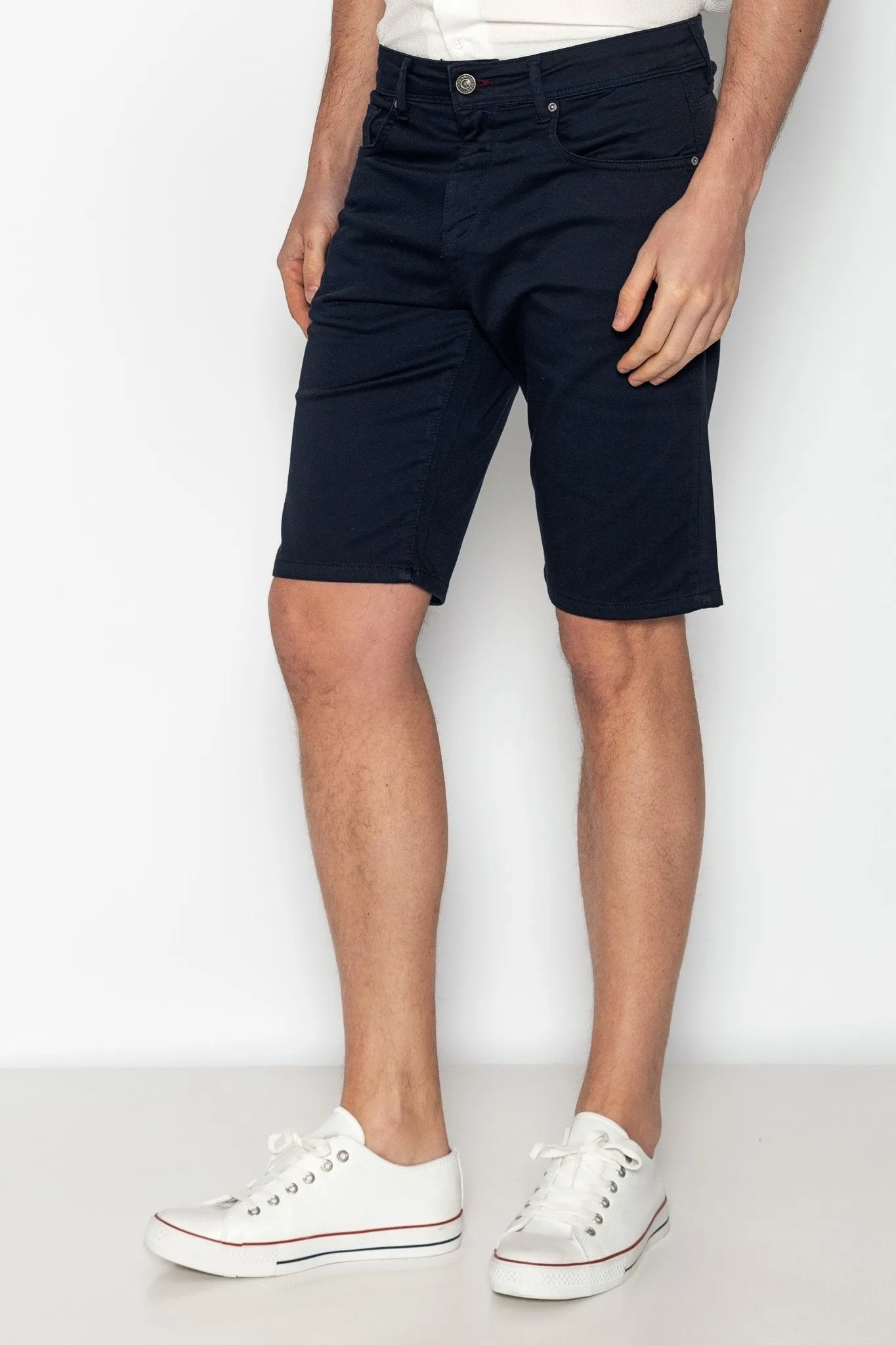 5-Pocket Lightweight Shorts - Navy