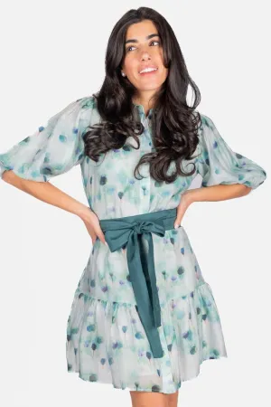 ALENA DRESS 36" (GREEN)