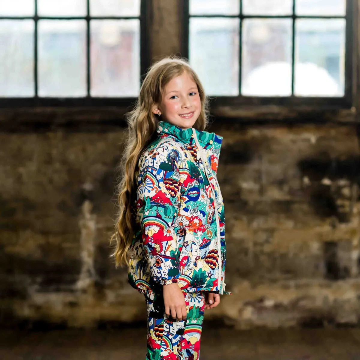 All You Need Is Love Puff Jacket