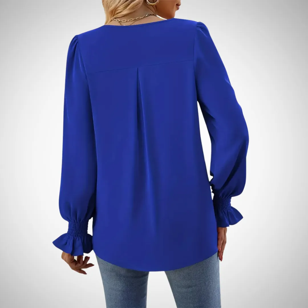 Anastasia Graceful V-Neck Blouse