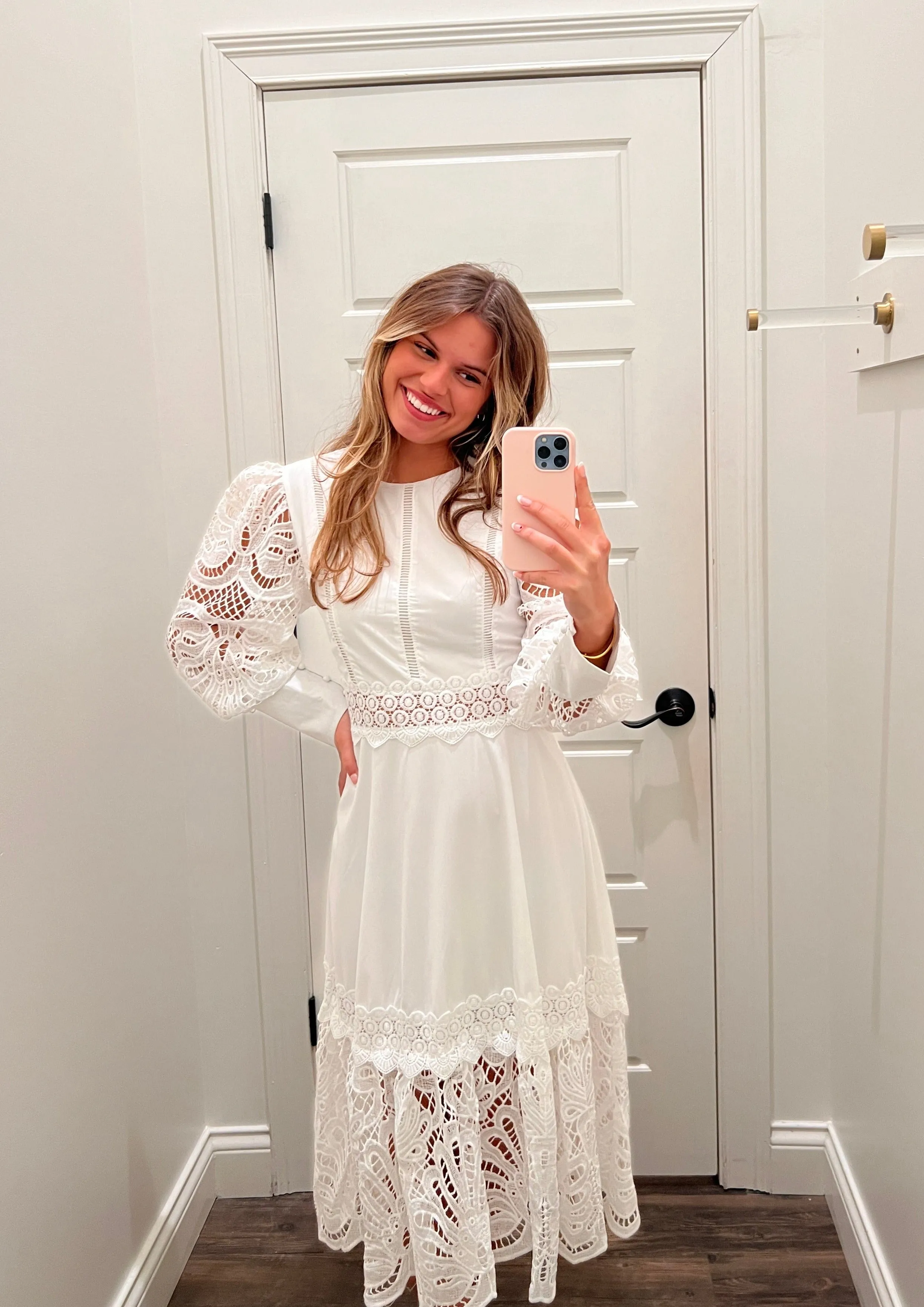 Angelic Moment Midi Dress