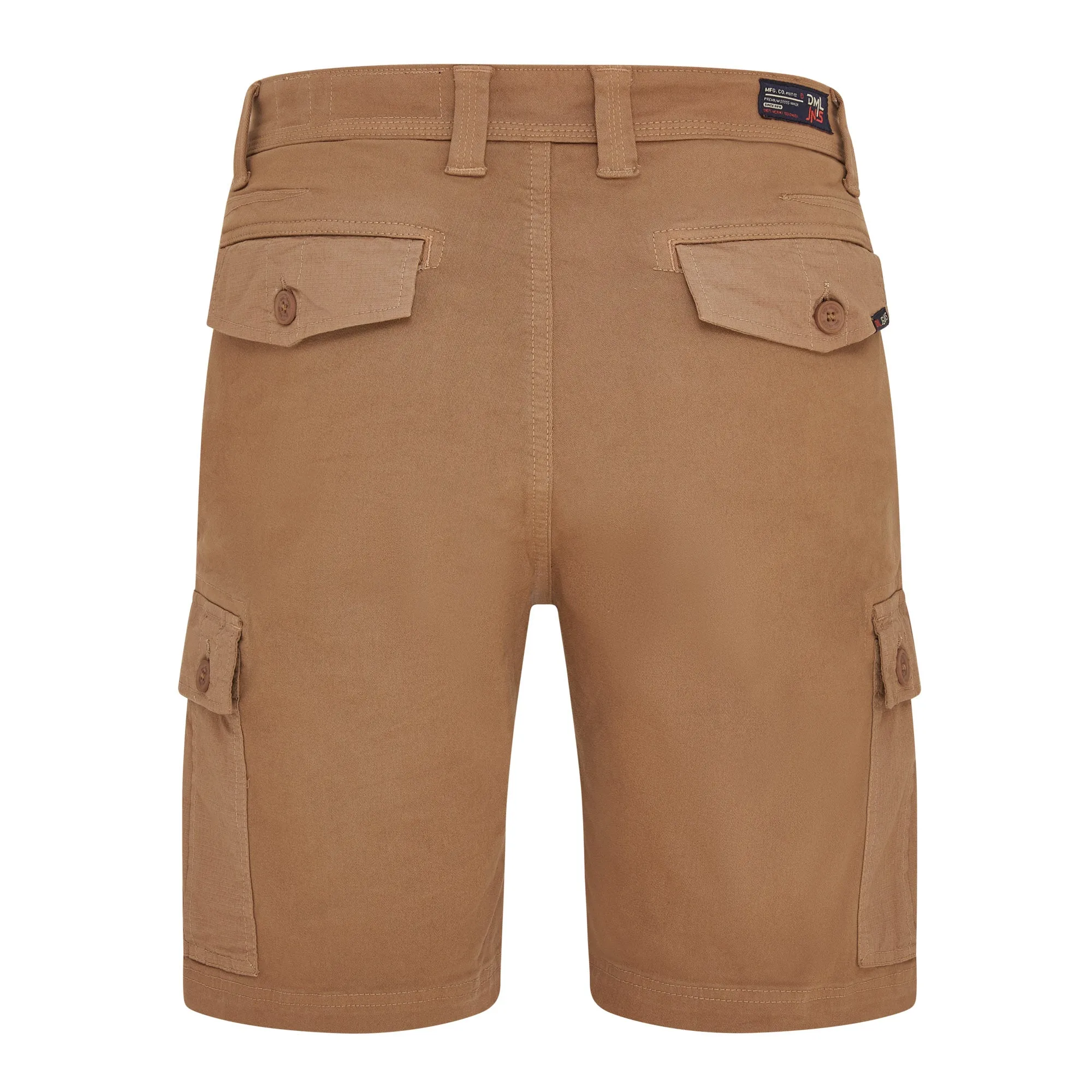 Apache contrast fabric cargo short Dark Tan