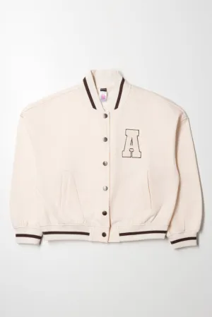 Baseball Jacket Peach