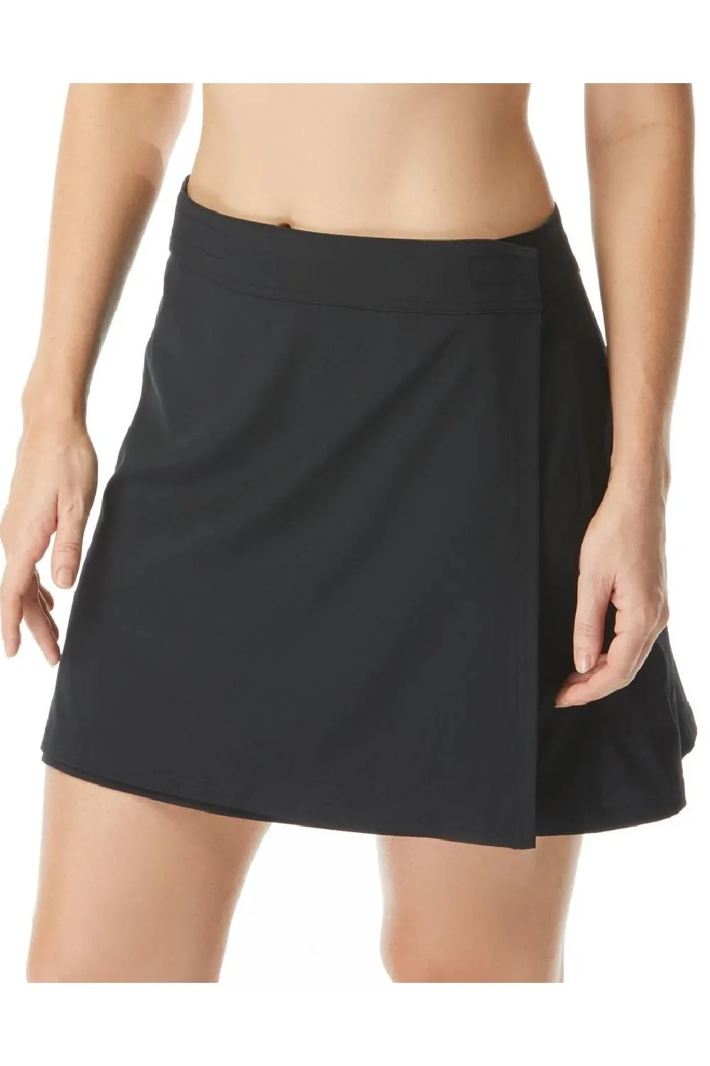 Beach House Kendra Cover Up Skirt, Black (H58749)