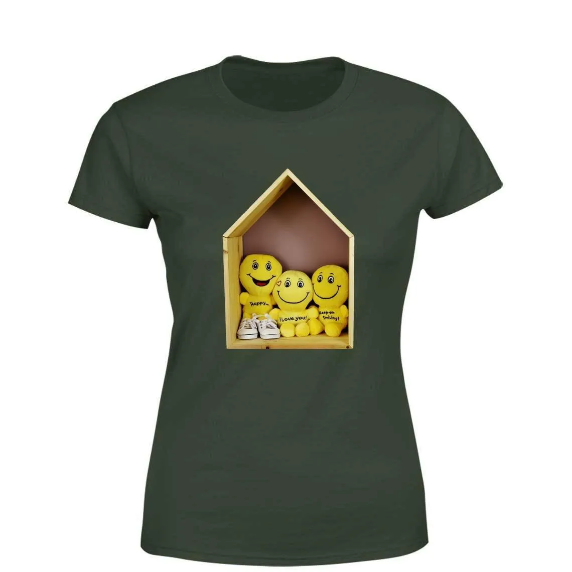 BFF Women Round Neck printed T-Shirts