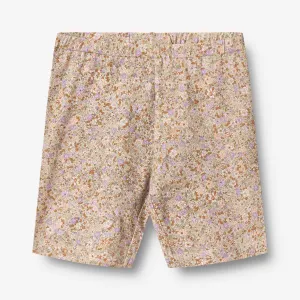Bike Shorts Anne - lilac flower meadow