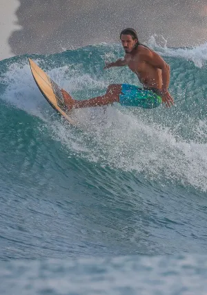 Boardshort Men / Fast Dry - Green KRAKEN