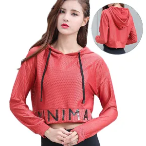 Breathable Long Sleeve Hooded Jersey Shirt