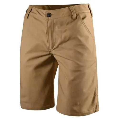 Carhartt Women's Chino Shorts Khaki Rugged Flex Rigby Relaxed Fit