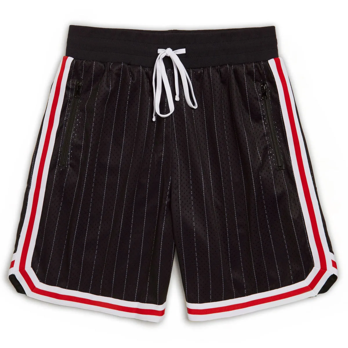 CCS Crossover Basketball Shorts - Black/Red