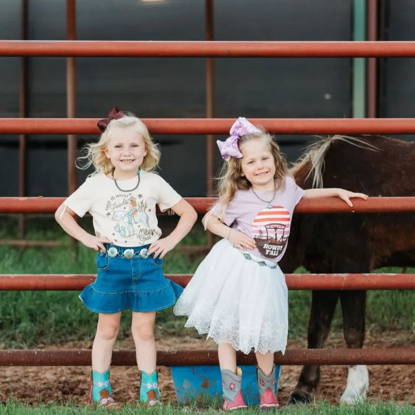 Cowgirl Soul Fringe Tee Baby (6-18M)