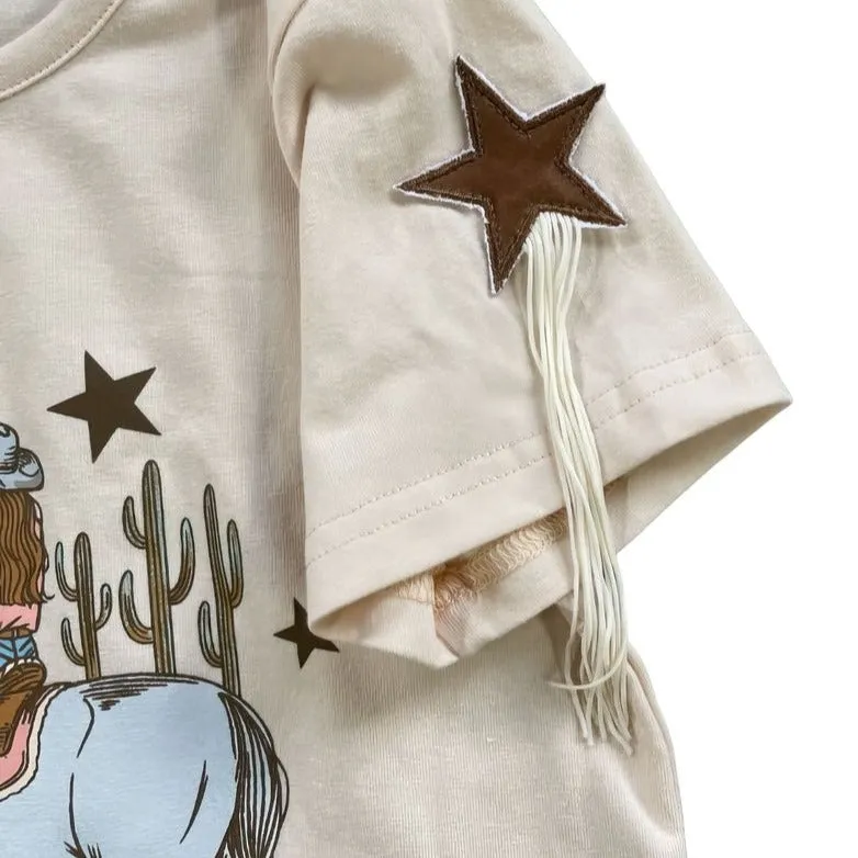 Cowgirl Soul Fringe Tee Baby (6-18M)