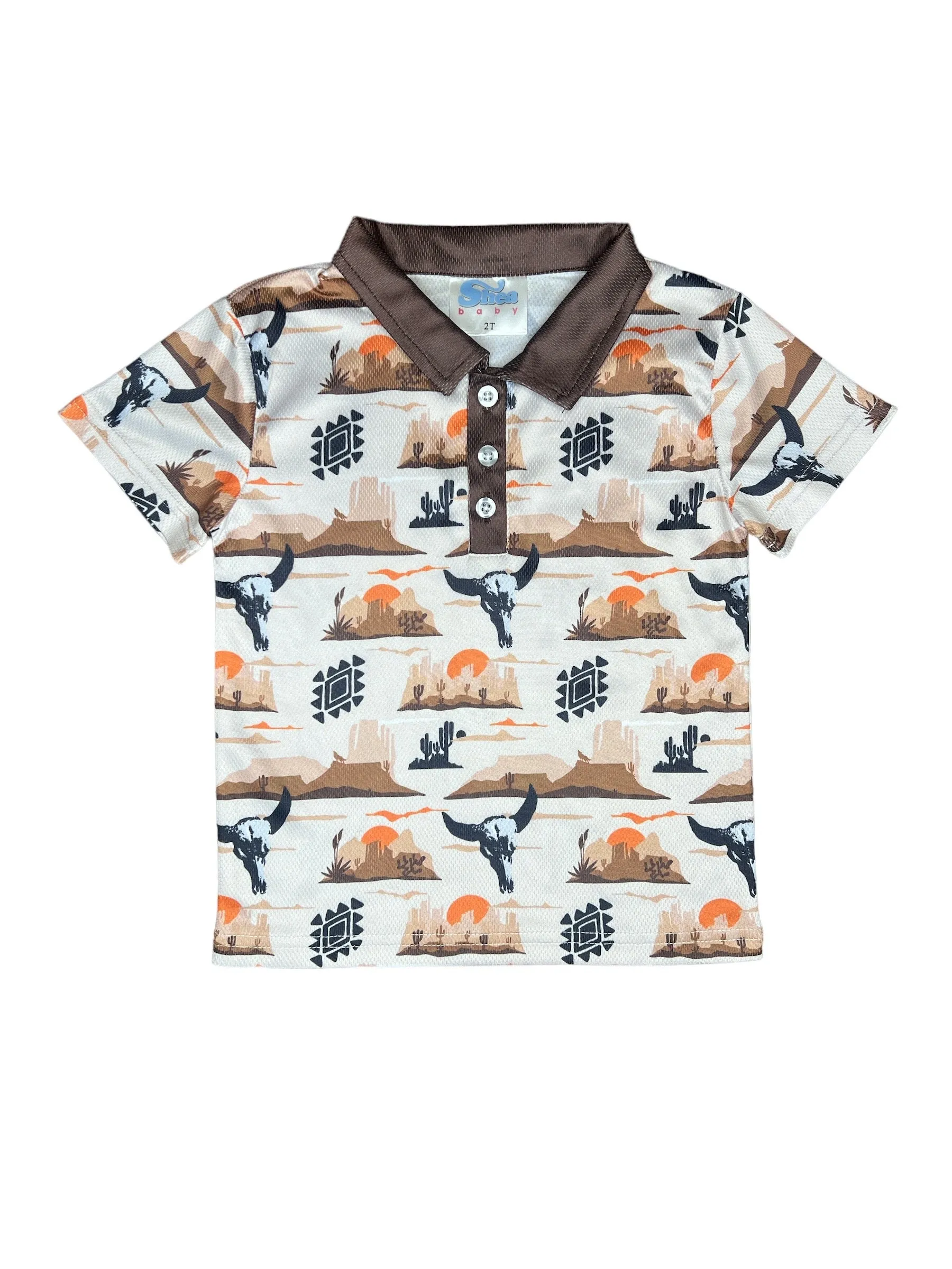 Desert Polo Shirt Kid (6-7)
