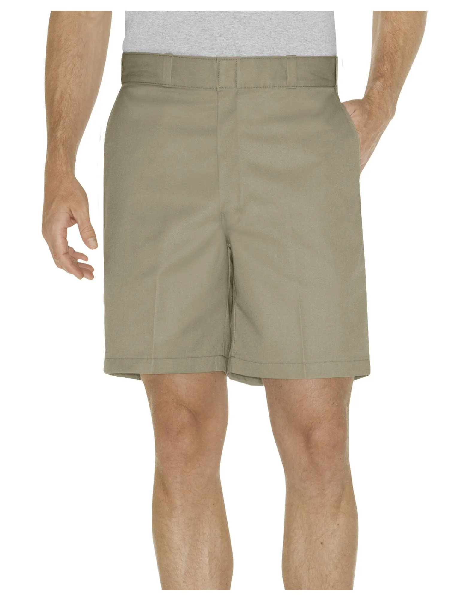 Dickies Men's 42234 8" Relaxed Fit Traditional Flat Front Shorts