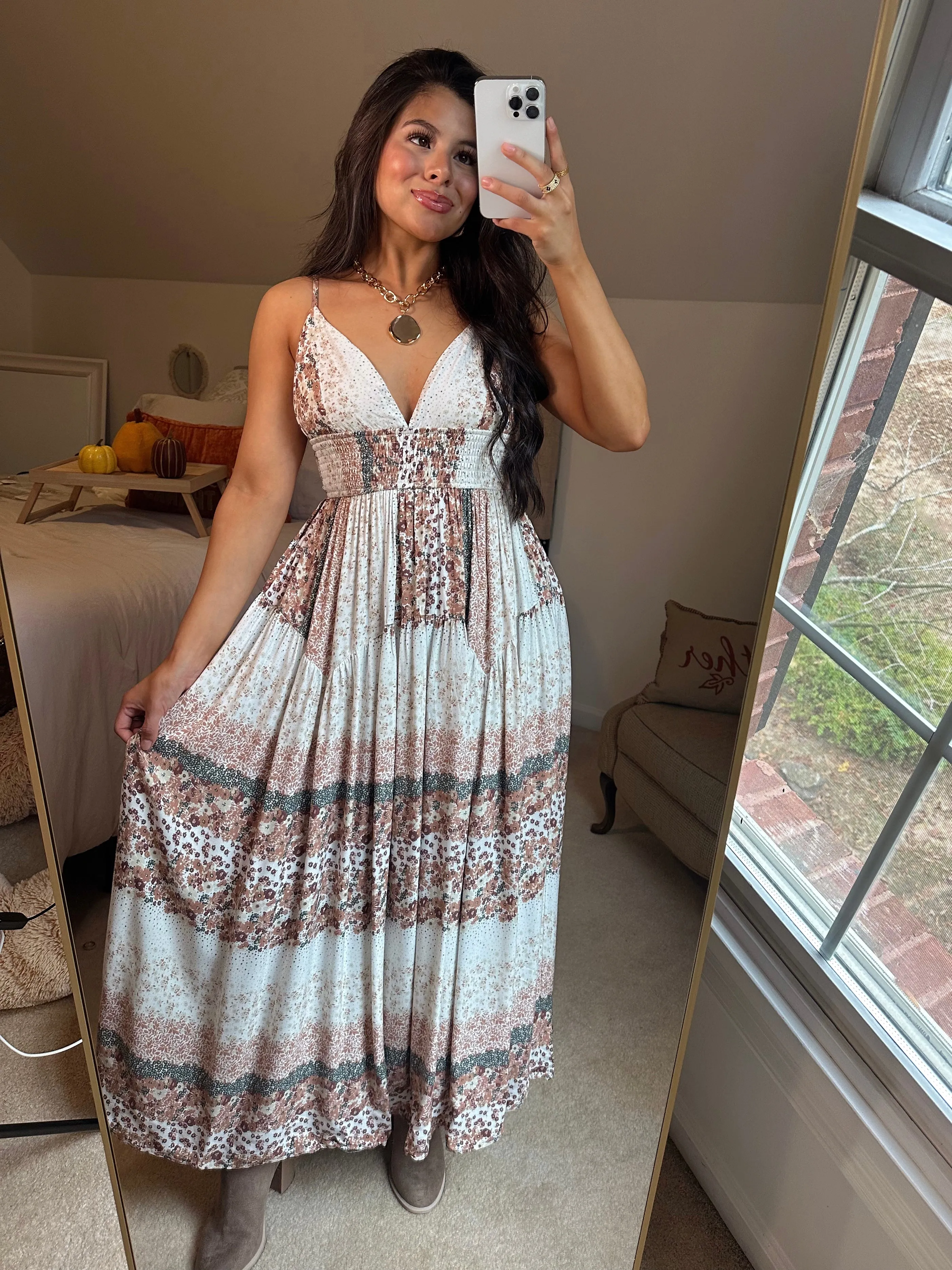 Ditsy Floral Maxi Dress