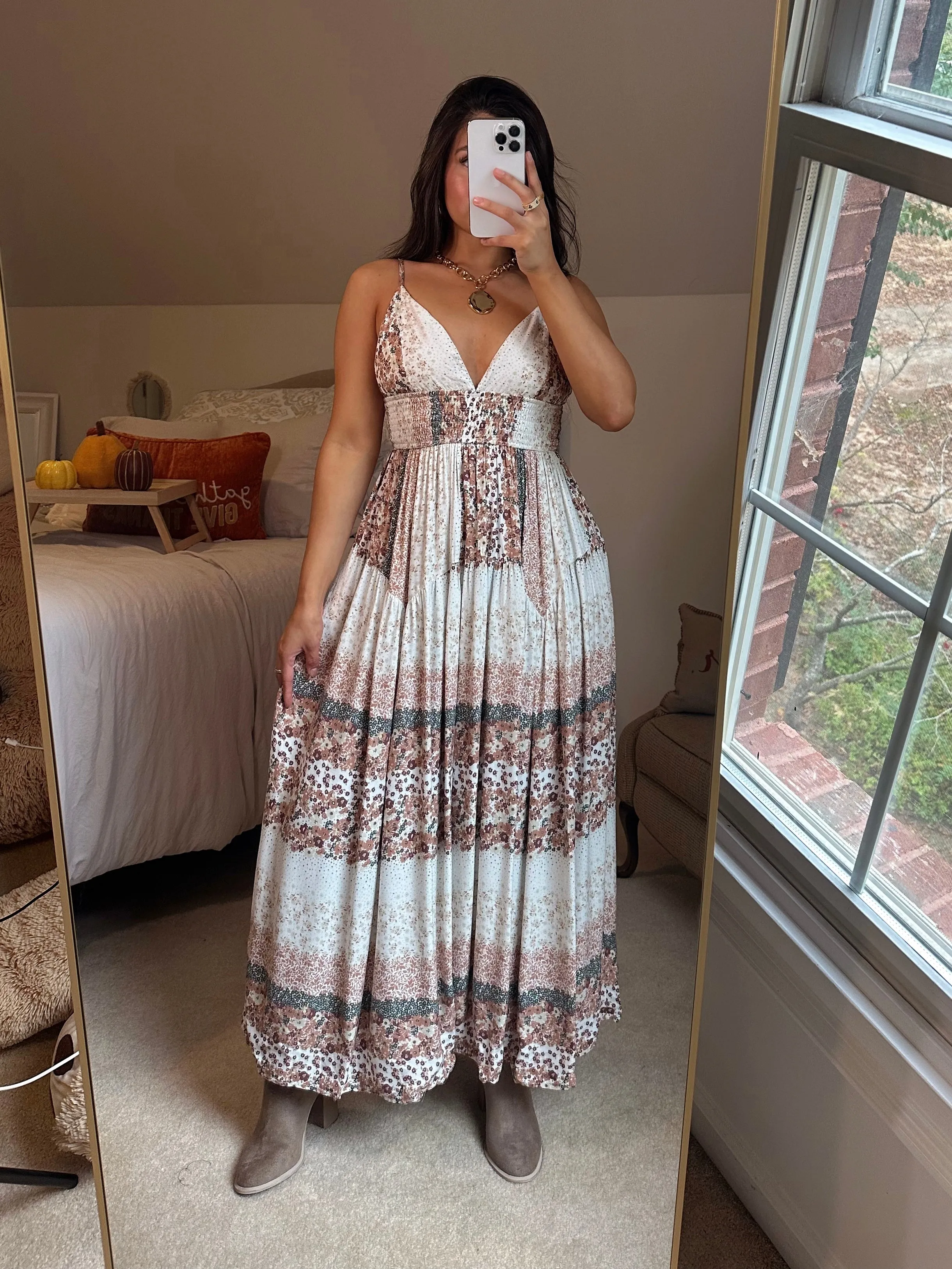 Ditsy Floral Maxi Dress