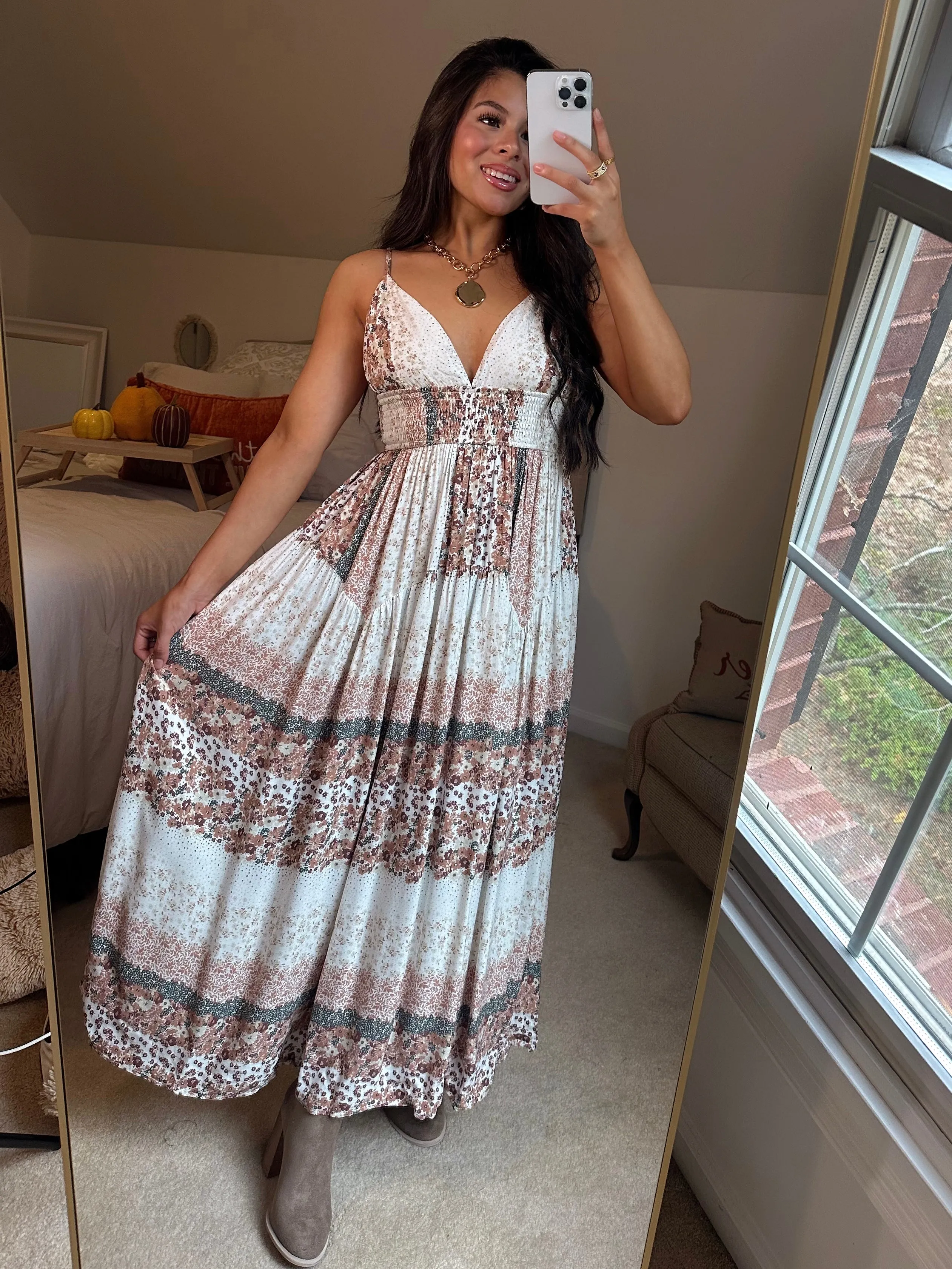 Ditsy Floral Maxi Dress