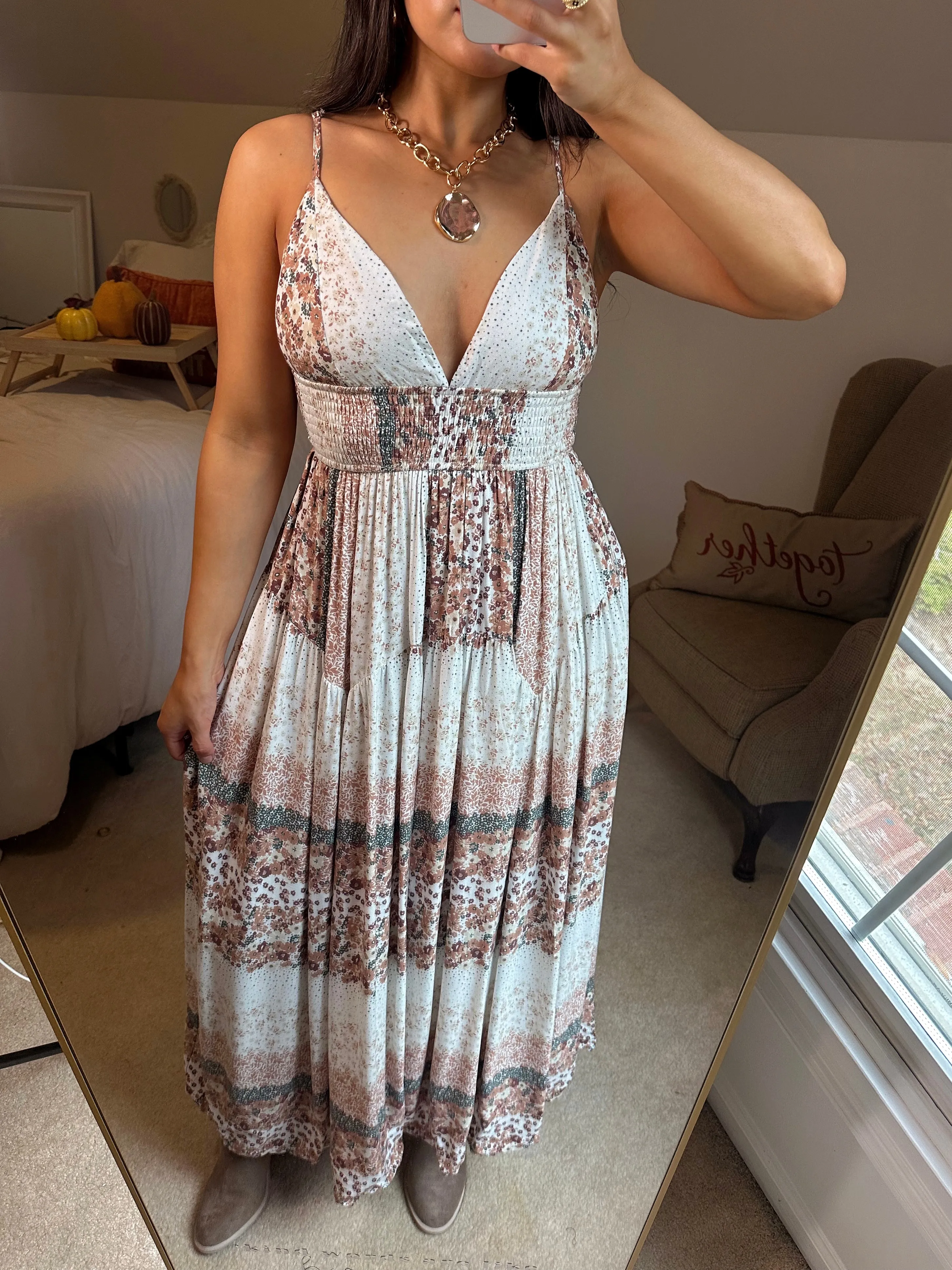 Ditsy Floral Maxi Dress