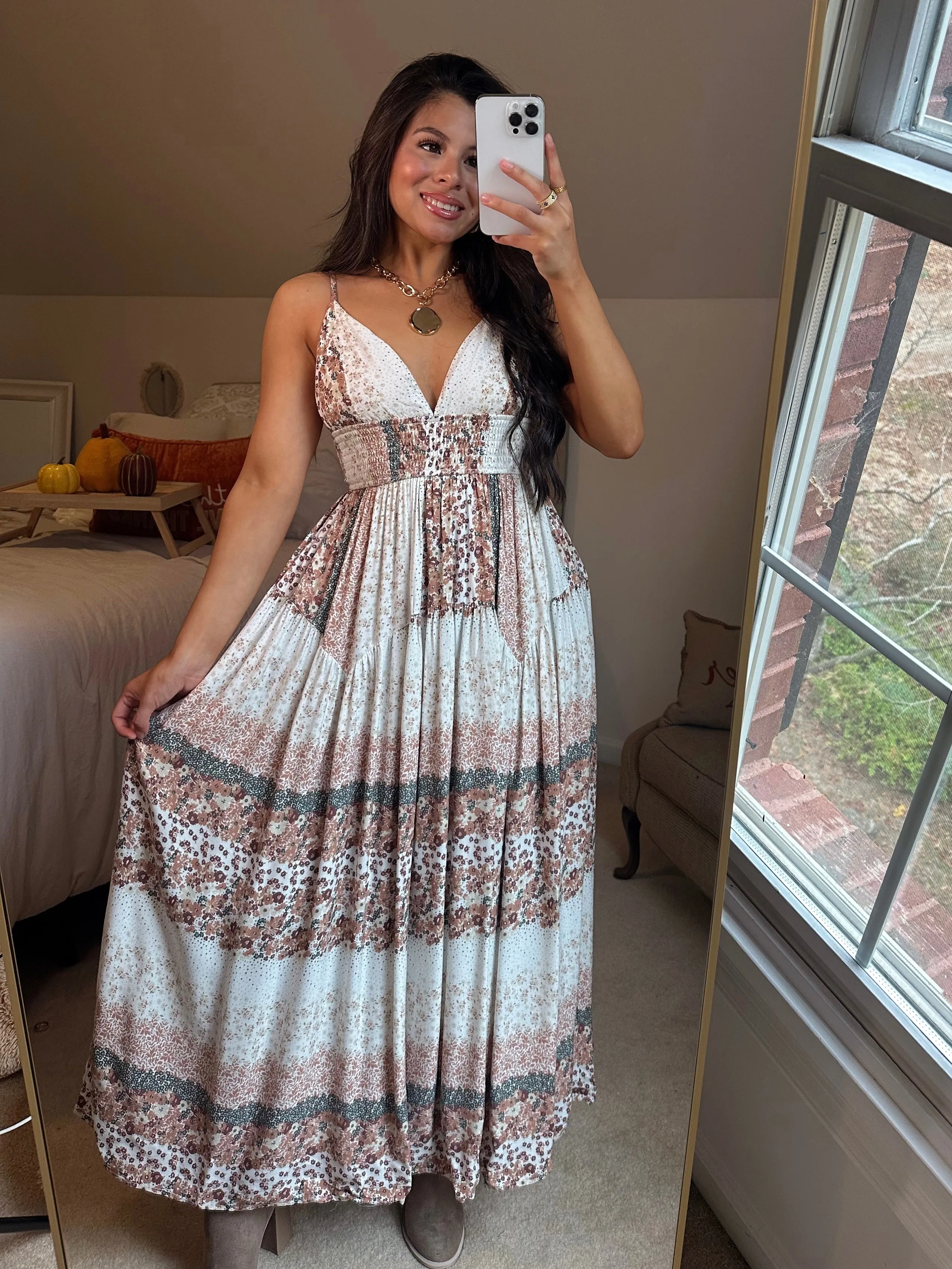 Ditsy Floral Maxi Dress