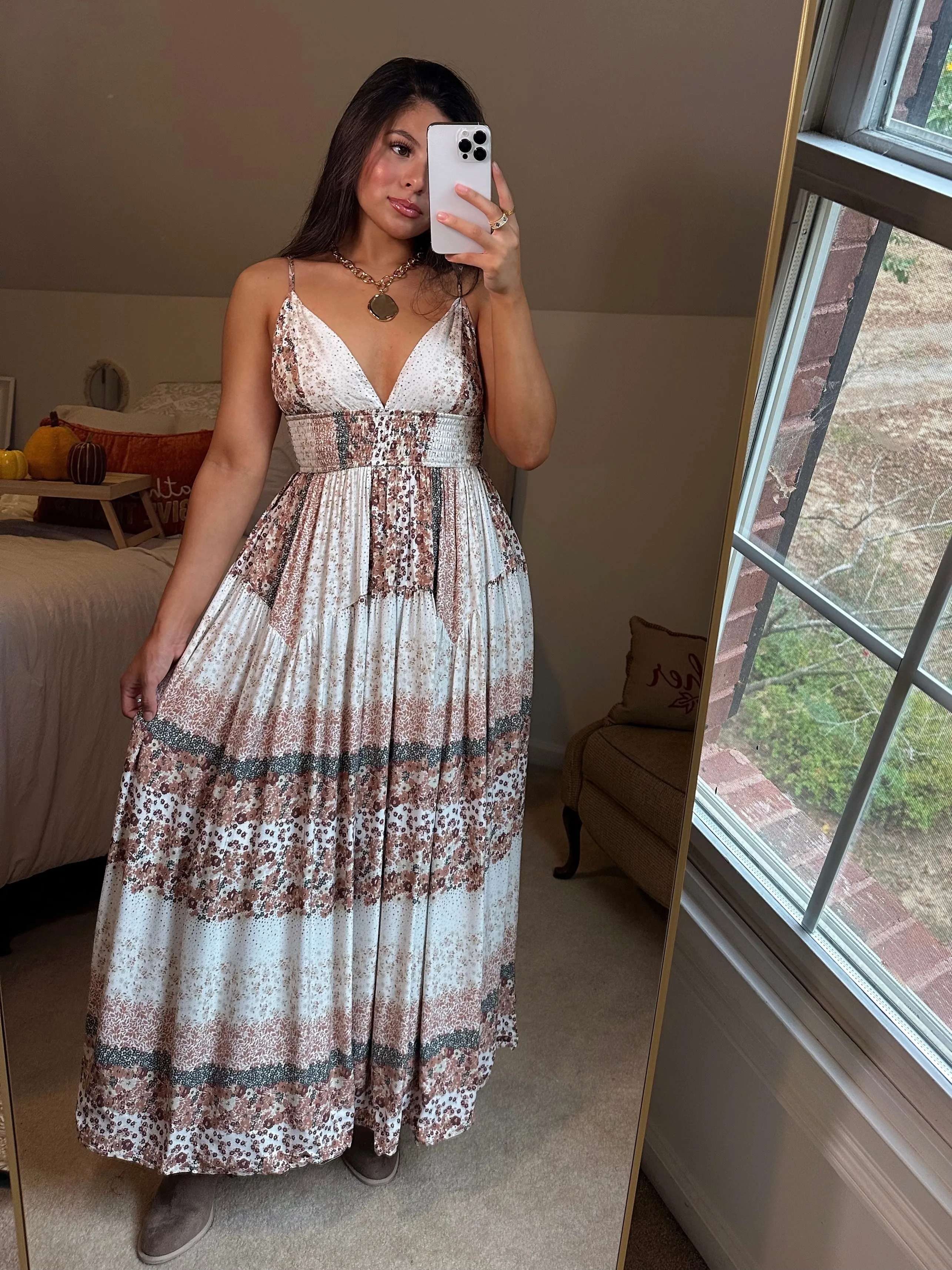 Ditsy Floral Maxi Dress