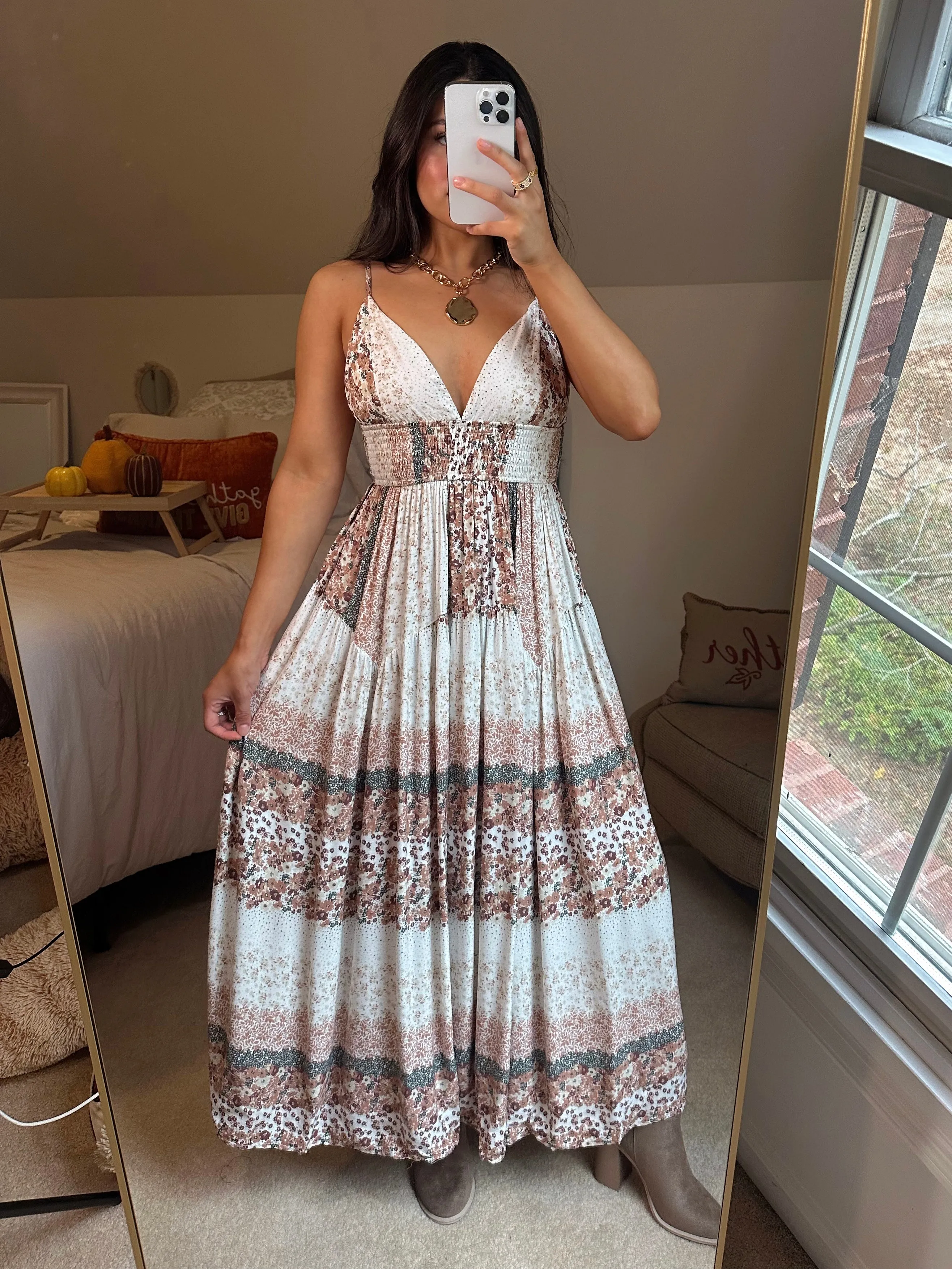 Ditsy Floral Maxi Dress