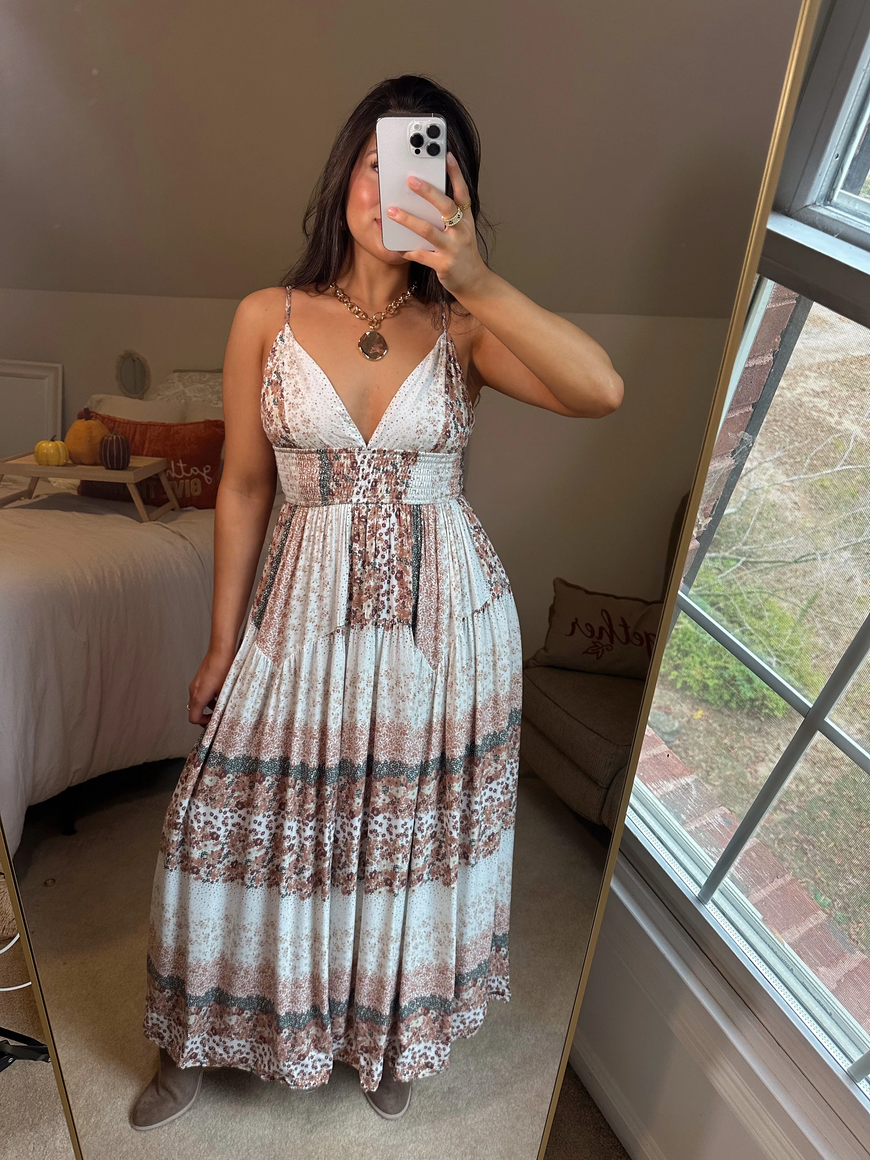 Ditsy Floral Maxi Dress