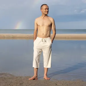 DREW Organic Cotton Long Shorts (Unisex) (Plastic-Free, Biodegradable)