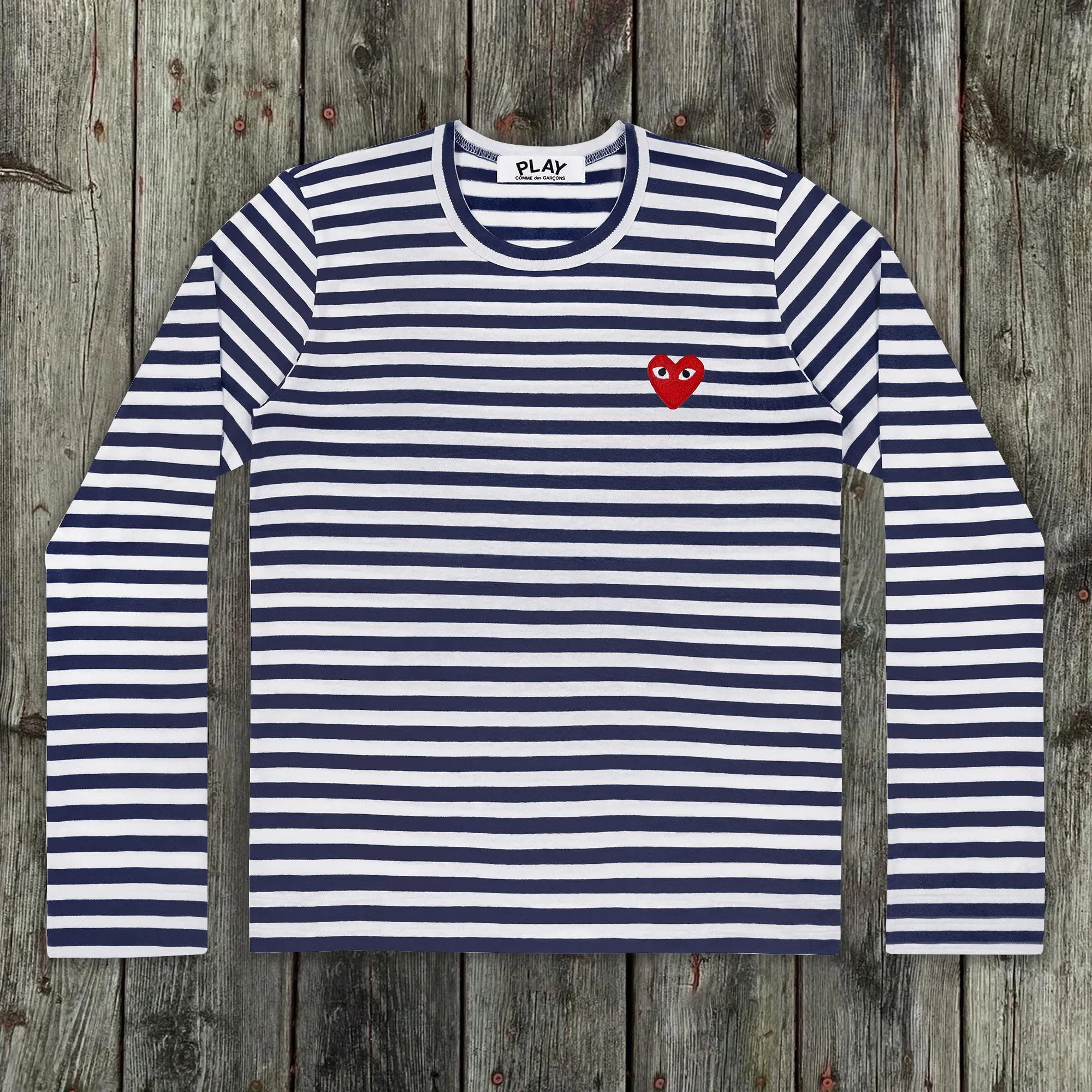 Fashion Striped Love Print Loose Trendy Sweatshirt