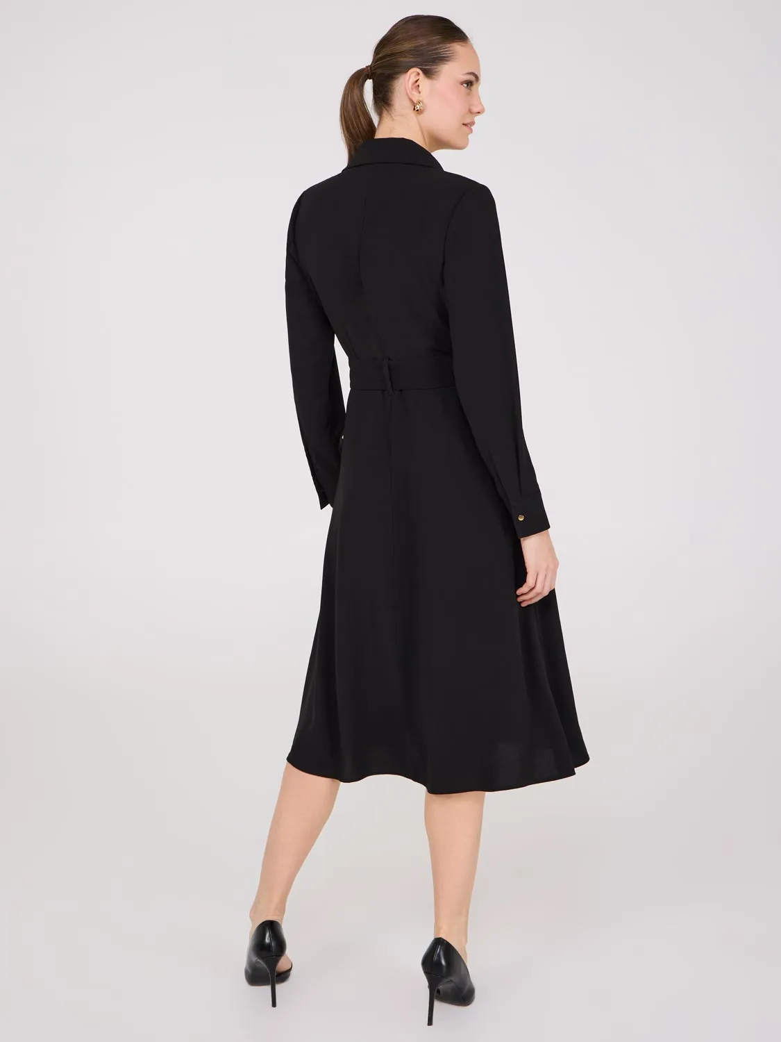 Flowy Shirt Dress