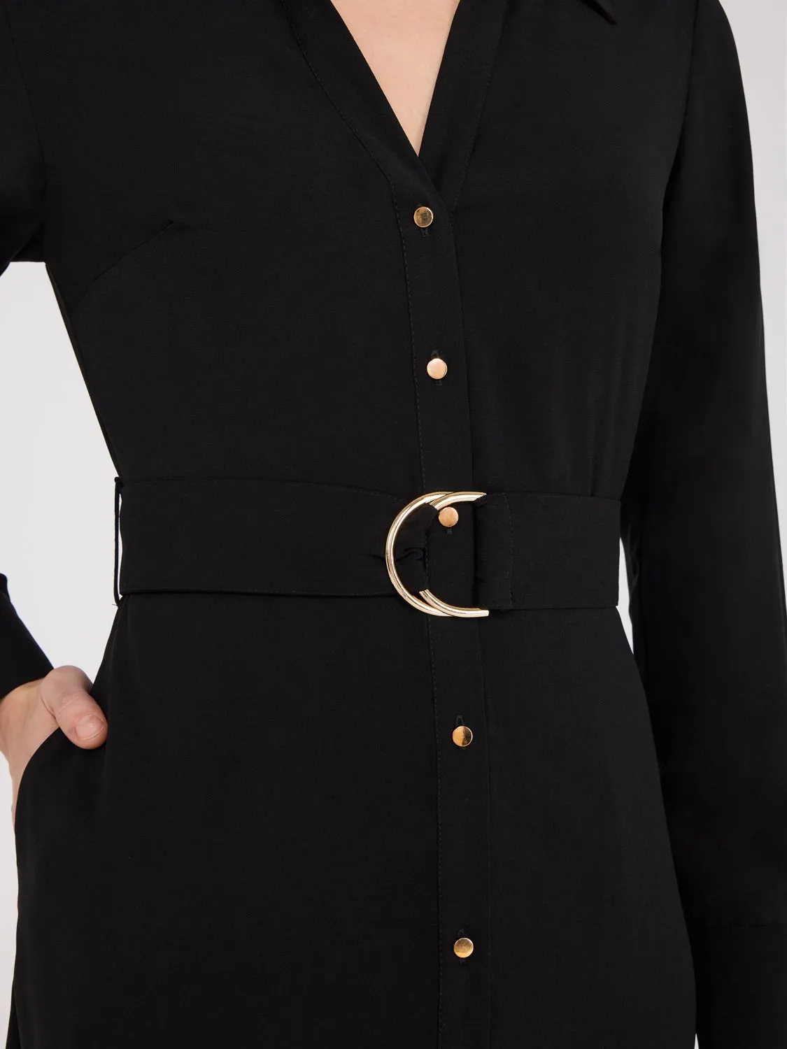 Flowy Shirt Dress