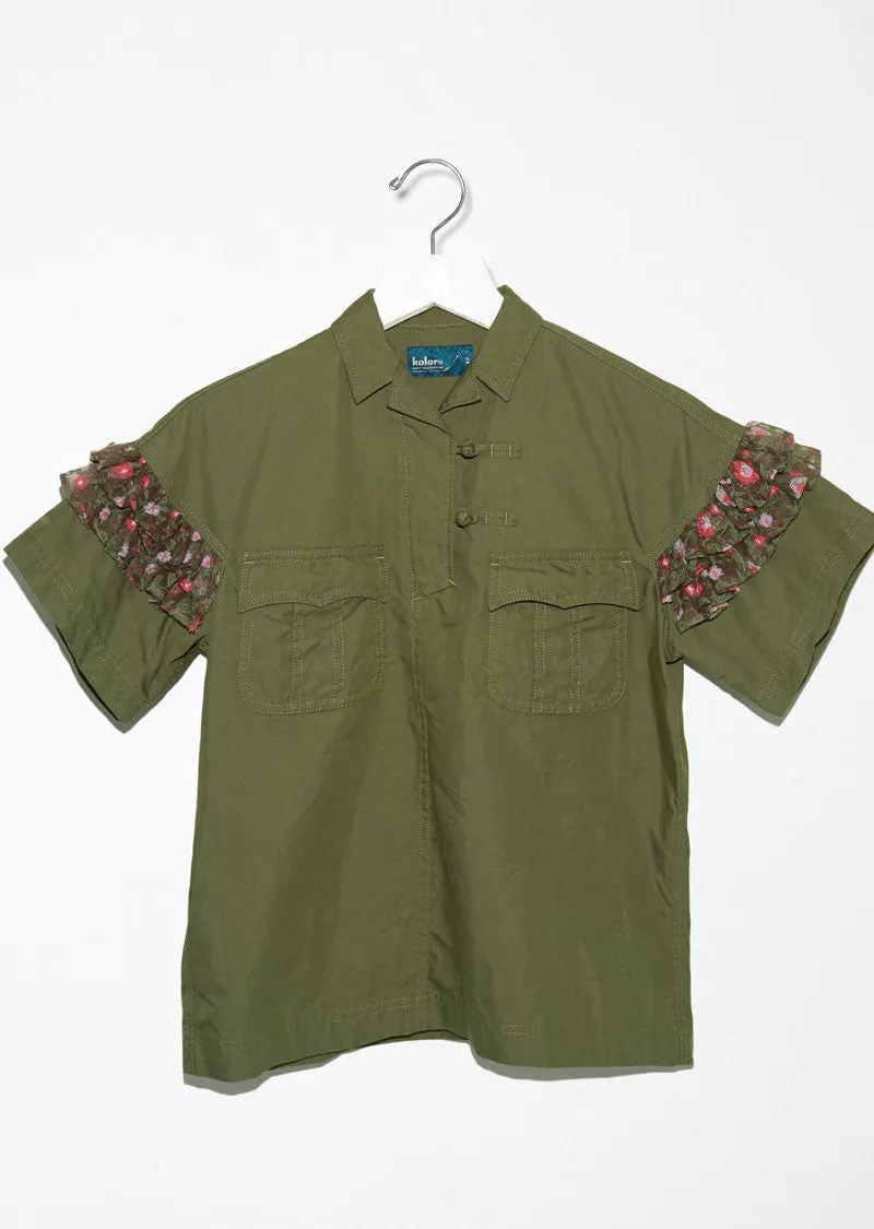 Frill Sleeve Blouse