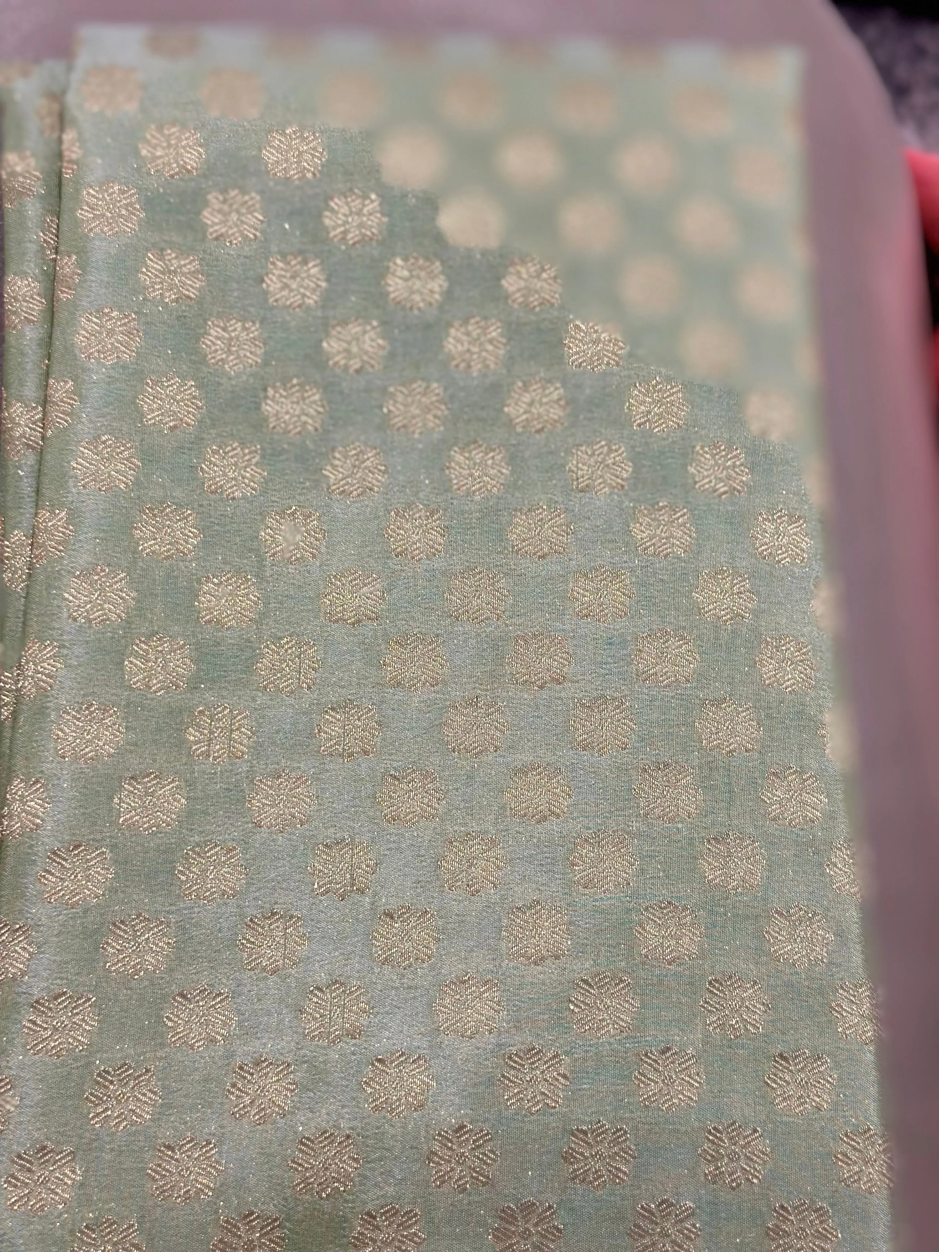 Georgette Banarsi Sarees with Zari Border