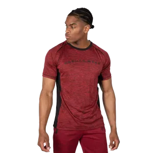Gorilla Wear Fremont T-Shirt Burgundy Red/Black