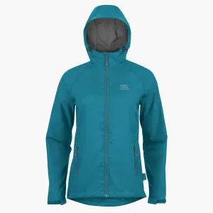 Highlander Stow & Go Packaway Jacket Womens Petrol