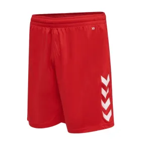 HMLCORE XK Poly Shorts - True Red