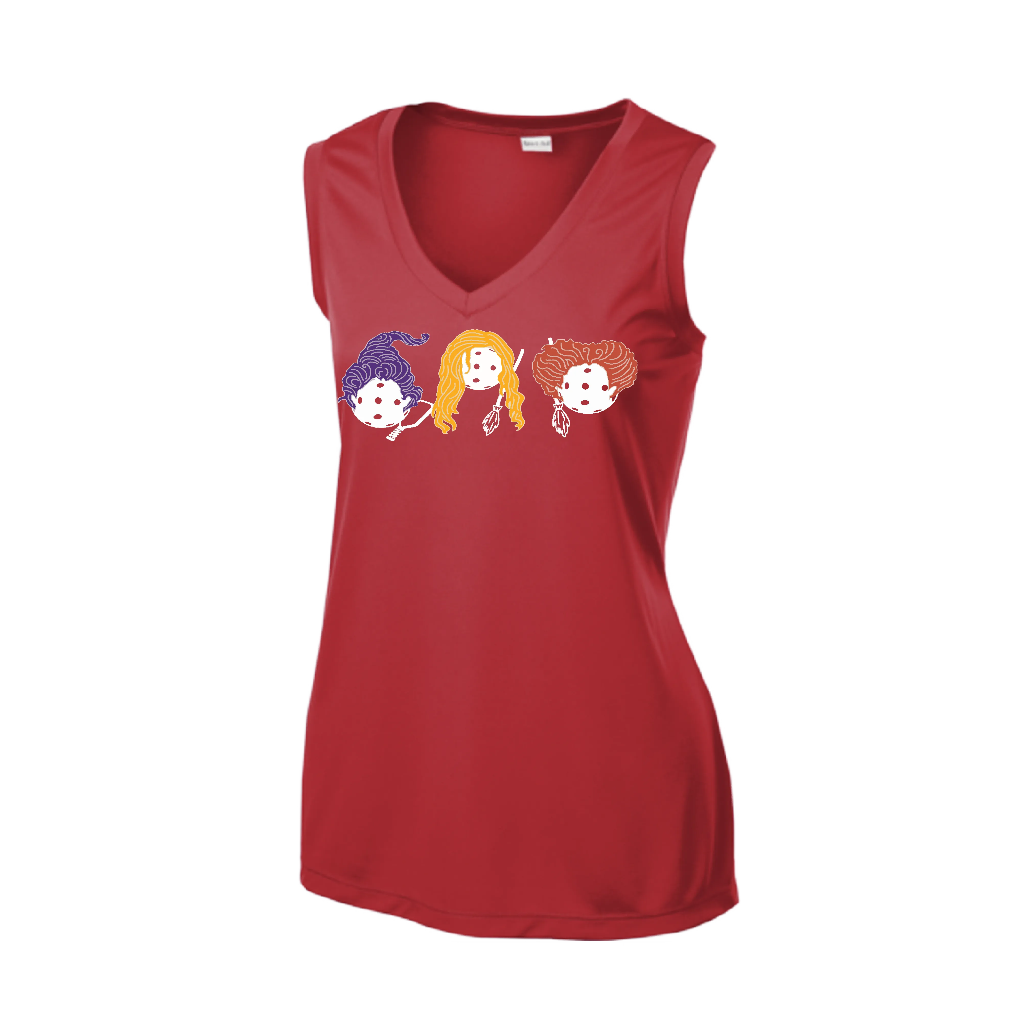 Hocus Pocus | Women’s Sleeveless Pickleball Shirt | 100% Polyester