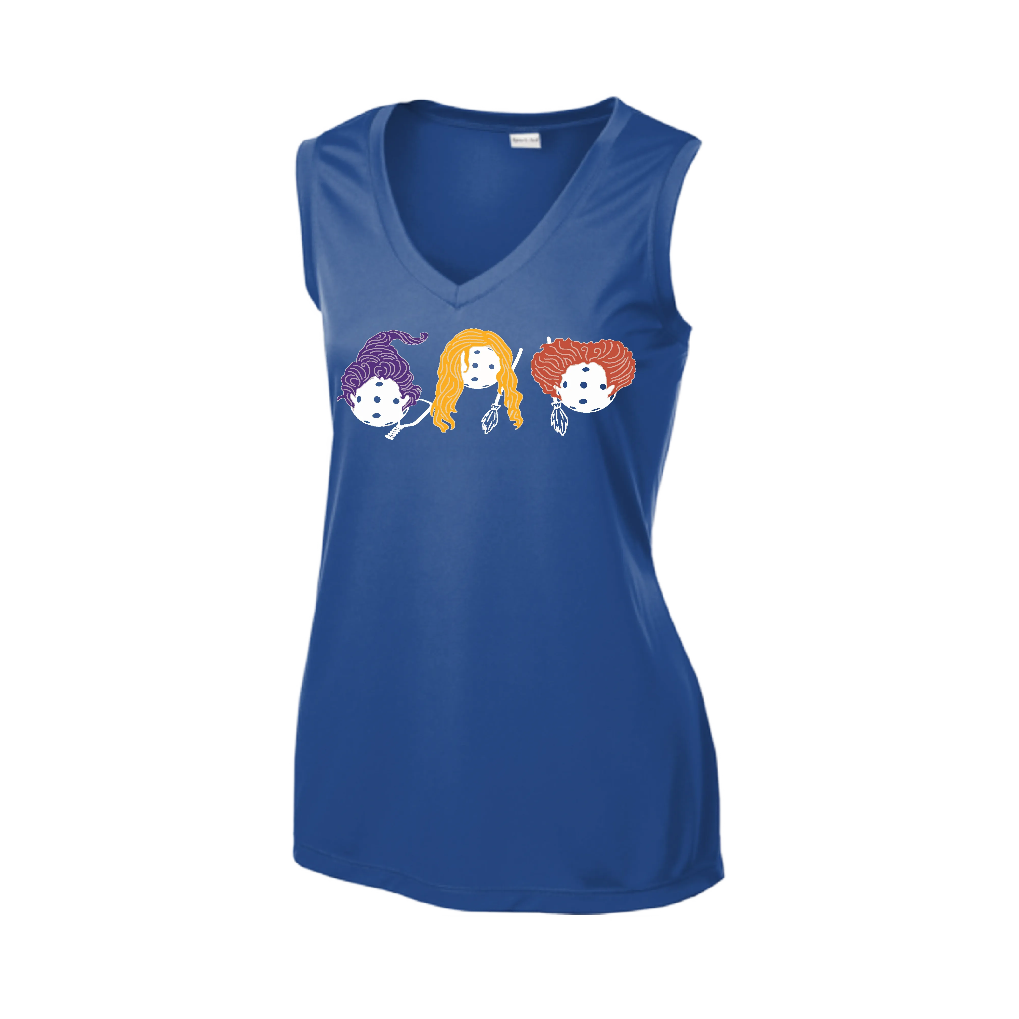 Hocus Pocus | Women’s Sleeveless Pickleball Shirt | 100% Polyester
