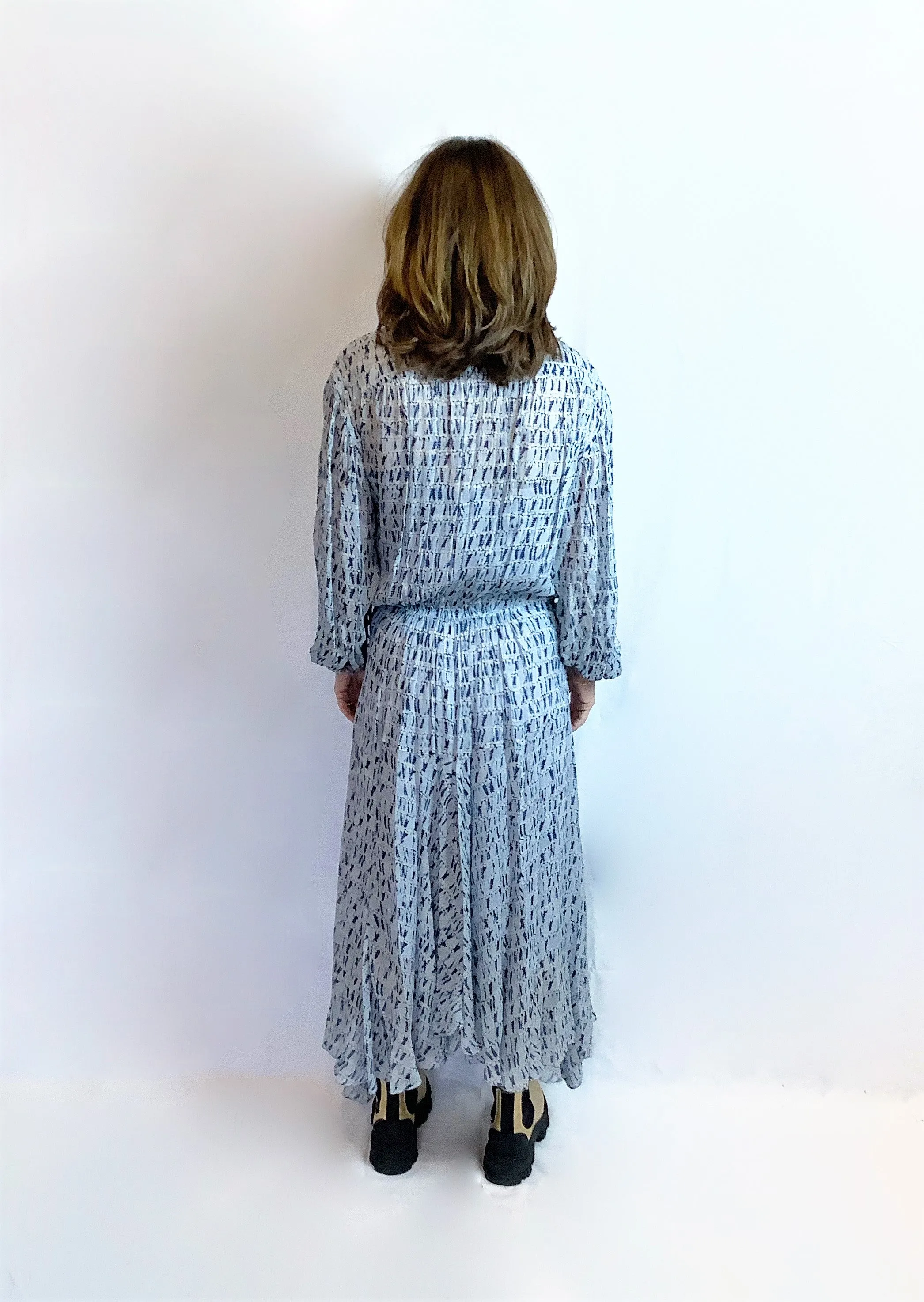 IM Saureli Dress in Blue