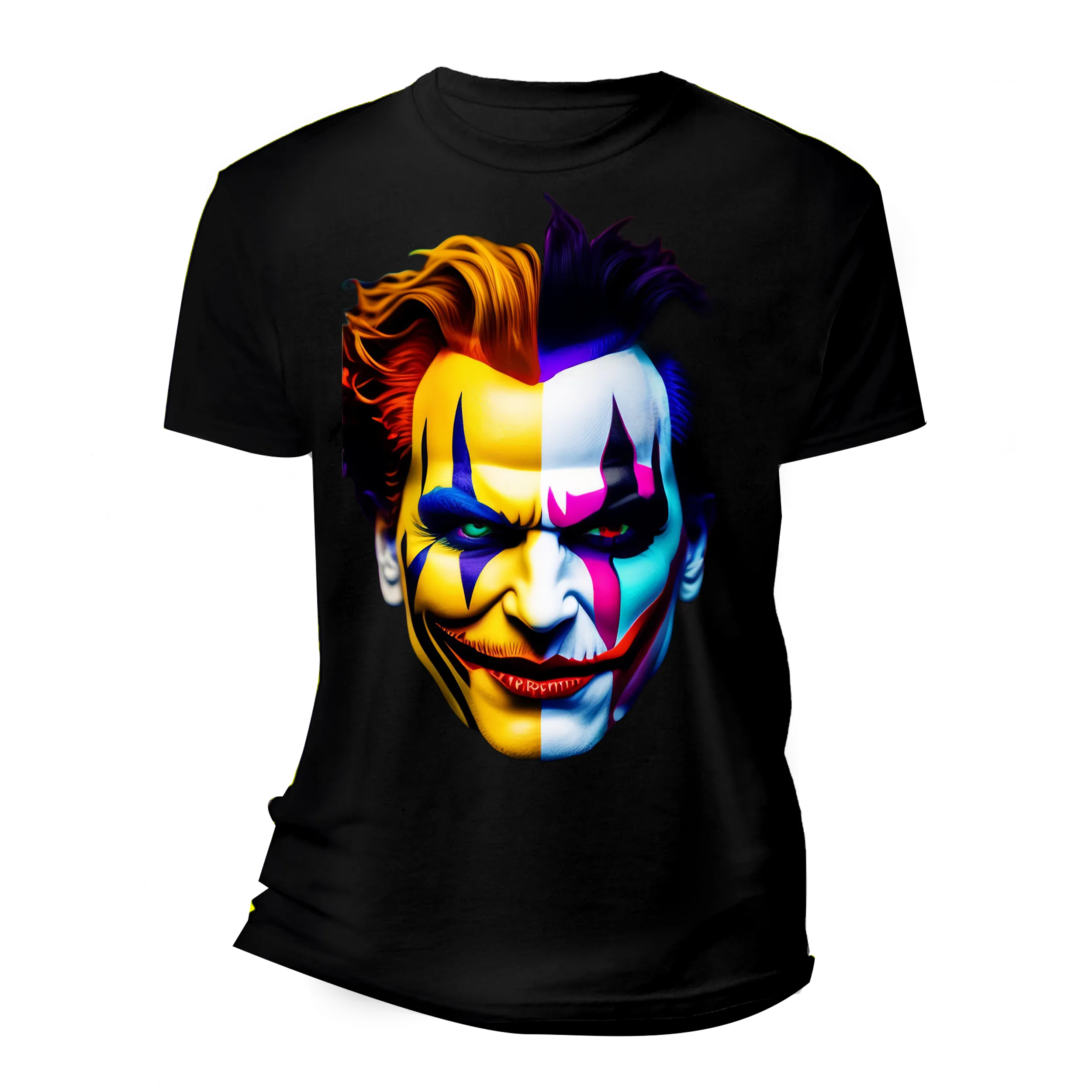Joker Colorful AI T-Shirts | Grooveman Music