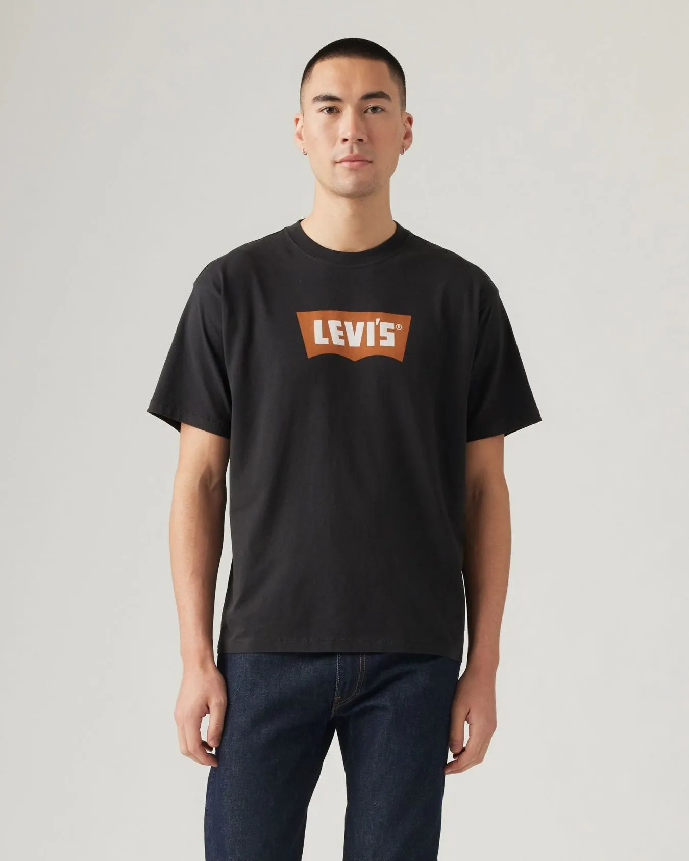 Levi's® Vintage Batwing Graphic Tee - Caviar / Vintage Pecan