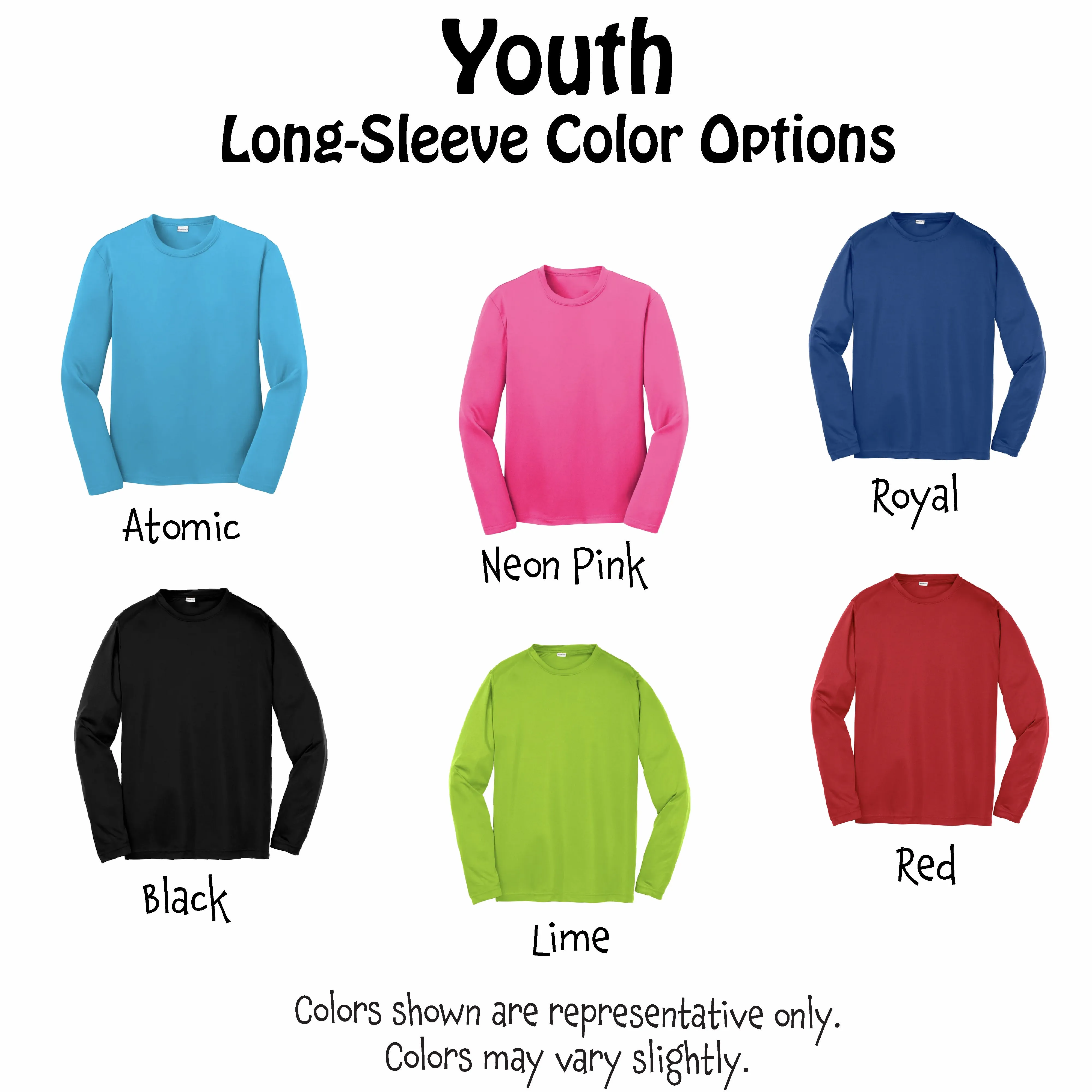 Life is Good Pickleball Makes it Better | Youth Long Sleeve Pickleball Shirts | 100% Polyester