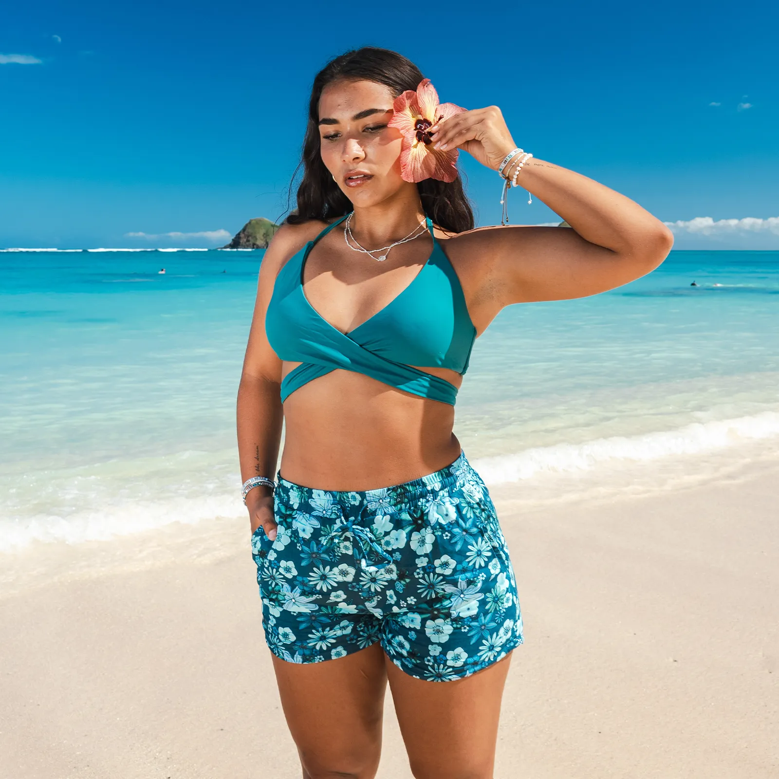Malibu Drawstring Shorts From LotusAndLuna