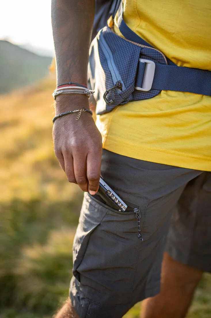 Men's Mountain Trekking Shorts Durable - MT500