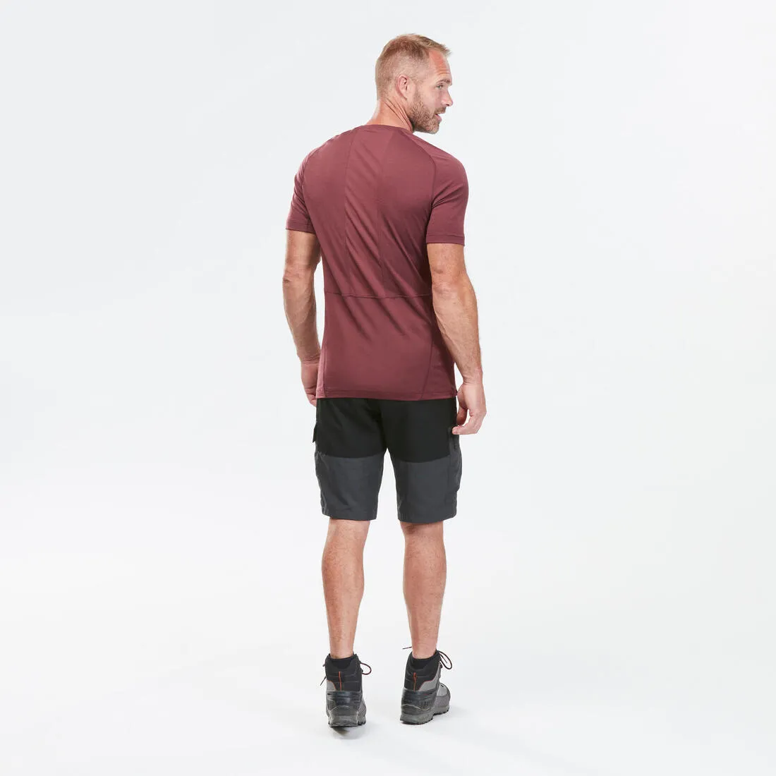 Men's Mountain Trekking Shorts Durable - MT500