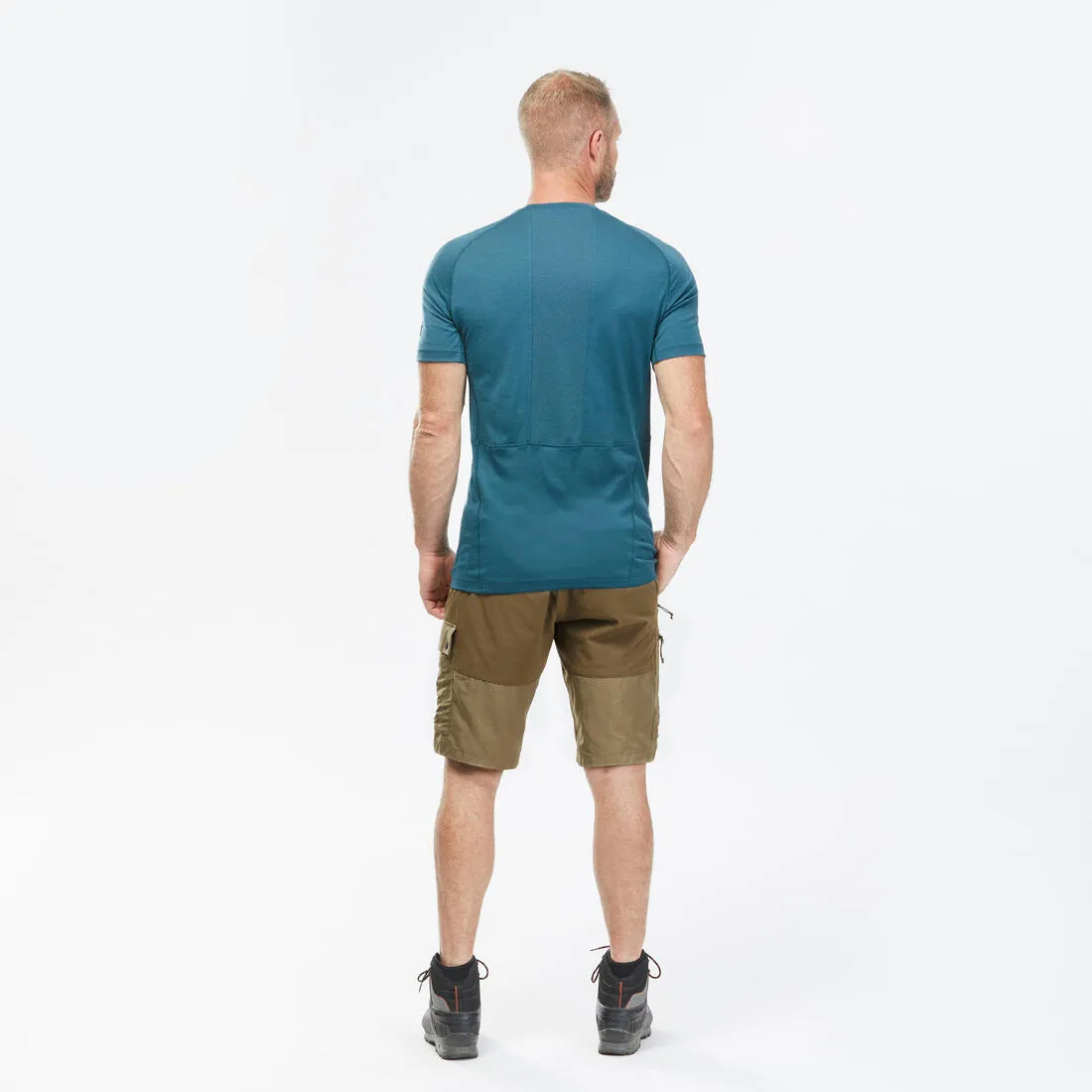 Men's Mountain Trekking Shorts Durable - MT500