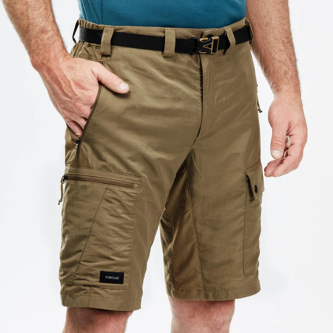 Men's Mountain Trekking Shorts Durable - MT500