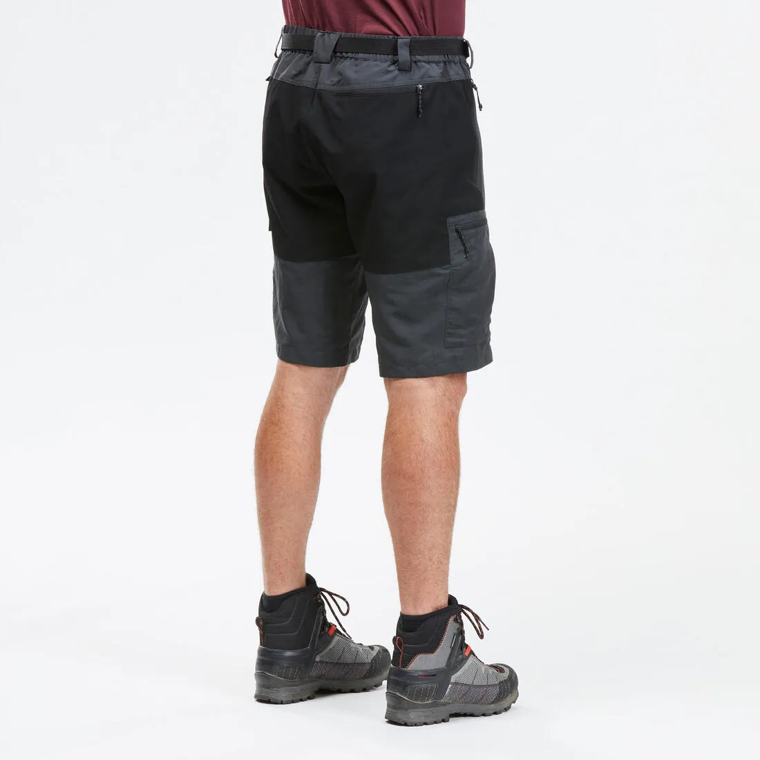 Men's Mountain Trekking Shorts Durable - MT500