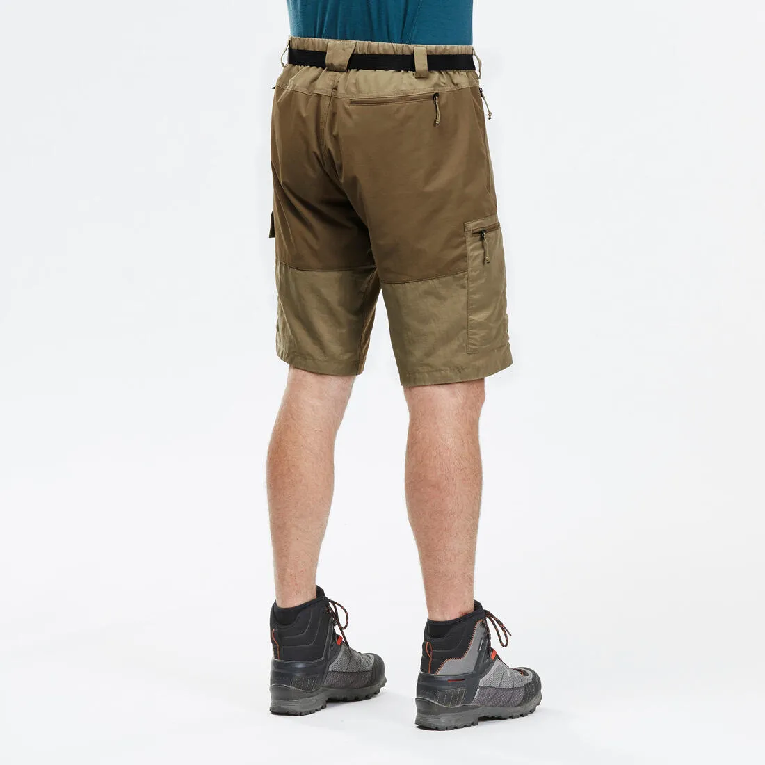 Men's Mountain Trekking Shorts Durable - MT500