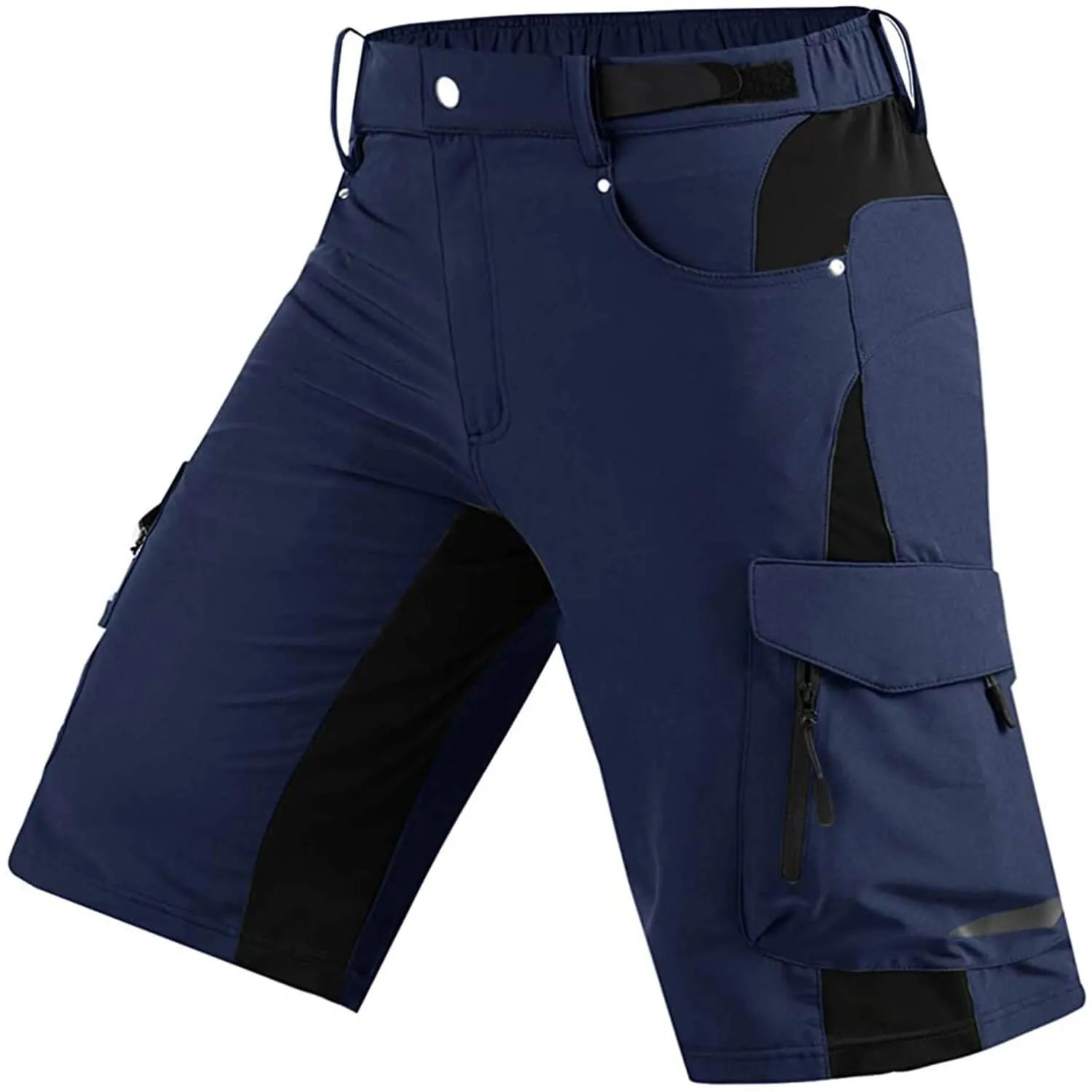 Men's Zippered Pocket Mountain Bike Shorts 06